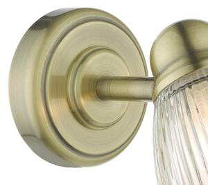 Där Lighting CED0775 - Applique da bagno CEDRIC 1xG9/25W/230V IP44 ottone