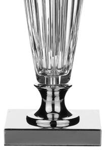 Där Lighting HIN4208 - Lampada da tavolo HINTON 1xE27/60W/230V, bianca/cromo lucido