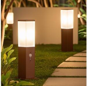 Brilagi - Lampada da esterno con sensore NOVA 1xE27/15W/230V 40 cm IP44 marrone