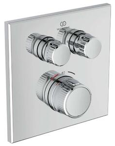 Ideal Standard CeraTherm Navigo - Miscelatore doccia termostatico ad incasso per 2 utenze, cromo A7302AA