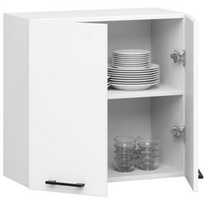 Cucina Lineare 240 Cm Moderna Componibile Bianco Opaco Emma V1 - LBSIGN