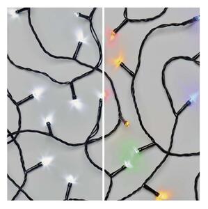 Catena LED natalizia da esterno 100xLED/8 modalità 15m IP44 bianco freddo/multicolore