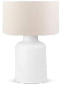 Lampada da tavolo AYD 1xE27/60W/230V beige/bianca