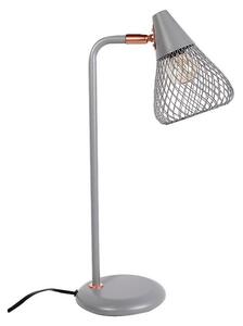 Rabalux 3182 - Lampada da tavolo FANNY 1xE14/25W/230V grigio