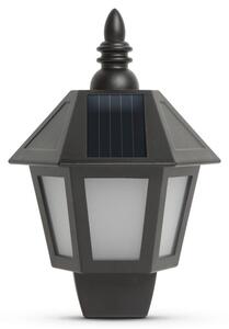 Applique LED Solare LED/0,2W/1,2V 400mAh IP44 nero