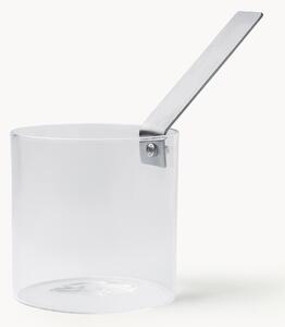 Pentolino per latte in vetro borosilicato Boiler