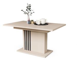 LEONEL Beige (Champagne) – TAVOLO MODERNO ALLUNGABILE FINO A 180 cm!