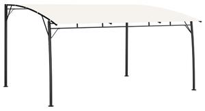 Tenda Parasole da Giardino 4x3x2,55 m Crema