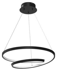 Lampadario LED su corda LUCERNO LED/48W/230V nero