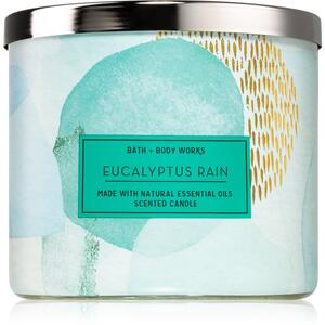Bath & Body Works Eucalyptus Rain candela III. 411 g