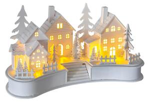 Decorazione natalizia a LED Villaggio LED/2xAA