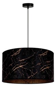 Brilagi - Lampadario su corda VELVET 1xE27/40W/230V nero/rame