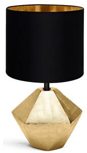 Aigostar - Lampada da tavolo 1xE14/40W/230V oro/nero