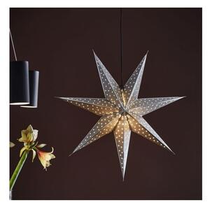 Markslöjd 705788 - Decorazione natalizia GLITTER 1xE14/25W/230V d. Argento 75 cm