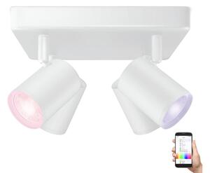 WiZ - Faretto LED RGBW Dimmerabile IMAGEO 4xGU10/4,9W/230V Wi-Fi CRI 90 bianco