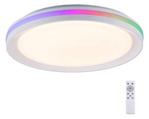 Leuchten Direkt 15544-16 - Plafoniera LED RGB dimmerabile RIBBON 15W/230V