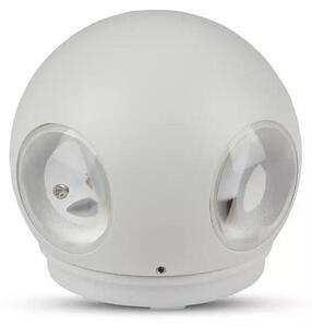 Applique a LED 834 bianca 4W, bianco caldo, 440 lm, alluminio, dimensioni: 11,2 x 11,2 x 4 cm, IP65, V-TAC