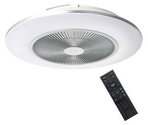 Brilagi - Luce LED dimmerabile con ventola AURA LED/38W/230V argento + tc