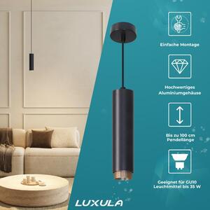 Lampada a sospensione LED LUXULA, 35 W, colore nero