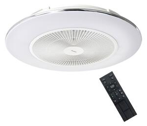 Brilagi - Luce LED dimmerabile con ventola AURA LED/38W/230V bianco + tc