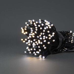 Nedis WIFILX02W100- Catena luminosa natalizia a LED 100xLED/8 funzioni 15m IP65 Wi-Fi Tuya