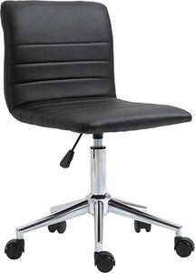 Sedia da ufficio ergonomica Famanu, regolabile in altezza - Colore: nero