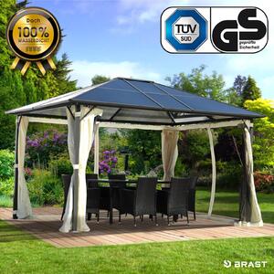 Gazebo in alluminio SUMMERDREAM 3x4 m beige