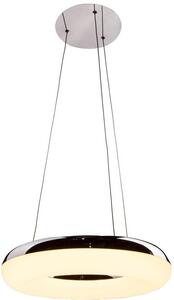 Lampadario a LED Chandelier Diametro cromato 20W, bianco caldo 2800 lm, metallo, dimensioni: 120x60x60 cm, IP20, V-TAC