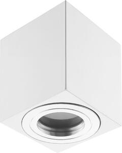 Faretto da incasso Sweet LED piatto per bagno, IP44, quadrato, bianco, cromato, alluminio, faretto da soffitto