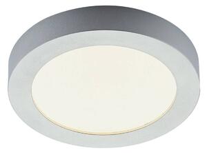 Lampada da soffitto a LED Marlo argento 3000K rotonda 25,2 cm