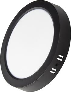 LUXULA Plafoniera LED, 24W, EEK: F, 2400lm, CCT, IP44, rotonda, nera