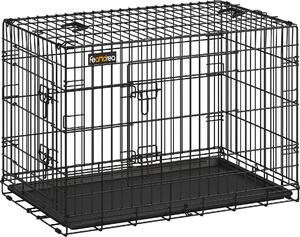 Gabbia per cani Feandrea, L, 92,5 x 57,5 x 64 cm, pieghevole, con 2 porte