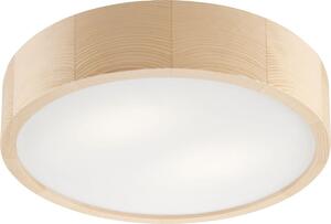 Lampada da soffitto a LED pino 2 luci rotonde 38 cm attacco E27 apparecchio da soffitto
