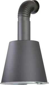 Samet Cappa Cucina Aspirante a Parete Larghezza 50 cm Classe C colore Antracite - RetroAN