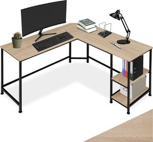 Scrivania tectake® Hamilton 138 x 138 x 75,5 cm