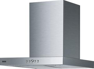 Franke Cappa Cucina Aspirante a Parete Larghezza 60 cm Classe A colore Inox - 325.0608.796 Tiber TIBER 60 XS