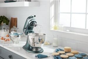 KITCHENAID Impastatrice Planetaria Capacit Ciotola 4.8 Litri Potenza 300 Watt 10 Velocit colore Verde - 5KSM175PSEJP
