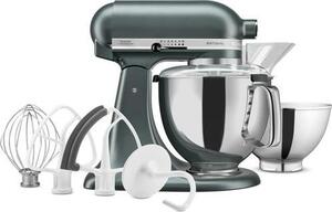 KITCHENAID Impastatrice Planetaria Capacit Ciotola 4.8 Litri Potenza 300 Watt 10 Velocit colore Verde - 5KSM175PSEJP