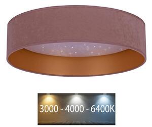 Brilagi - Plafoniera LED VELVET STAR LED/24W/230V d. 40 cm rosa/oro