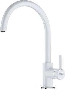 Franke Miscelatore Cucina Canna Girevole Rubinetto Monocomando colore Bianco - 115.0626.024 Lina