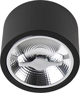 Faretto da soffitto moderno nero AR111 con LED Expert