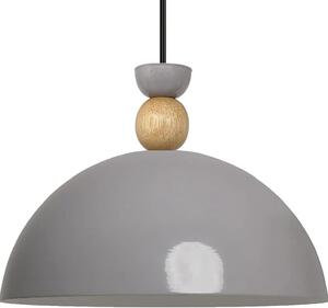 Lampada a sospensione Yimpi Lampada industriale Ø30 cm, E27, grigio Lampada moderna