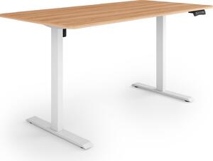 ESMART ETX-121WM 160x80cm Acero Scrivania ergonomica in piedi/seduta Regolabile elettricamente in altezza in modo continuo 73,5-123,5 cm 3x memoria Promemoria attività Avvio/arresto graduale Montaggio rapido