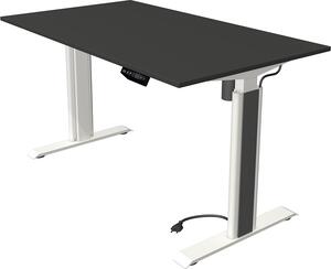 Scrivania Move 1 advance, regolabile elettricamente in altezza, dimensioni piano d'appoggio:140 x 80 cm, colore piano d'appoggio:antracite