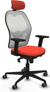 Sedia da ufficio con poggiatesta Piqueras y Crespo 2D036G2 Arancione scuro