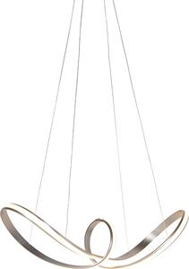 Lampada a sospensione di design in acciaio, dimmerabile, con LED «Viola Due»