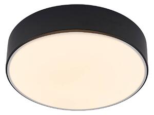 Lindby Plafoniera LED Simera, Ø 30 cm, nero, dimmerabile