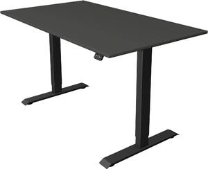 Tavolo da salotto/da bar Move 1, regolabile elettricamente in altezza, LxPxH 140x80-123 cm, antracite/antracite