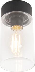 Lampada da soffitto moderna, nera, 22,6 cm, grado di protezione IP44, marca Jarra