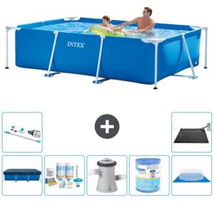 Piscina fuori terra rettangolare - 260x160x65 cm - 8 pezzi - Modello S30120